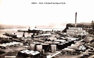 Oran - Port - Usine Electrique